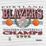 NBA (Trench) - Portland Trail Blazers Champ T-Shirt 1992 X-Large Vintage Retro Basketball