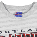 NBA (Trench) - Portland Trail Blazers Champ T-Shirt 1992 X-Large Vintage Retro Basketball