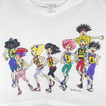 Vintage - Runners Women Single Stitch T-Shirt 1992 Large Vintage Retro