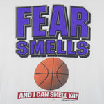 Vintage (Hanes) - Fear Smells And I Can Smell Ya! Basketball T-Shirt 1994 X-Large Vintage Retro