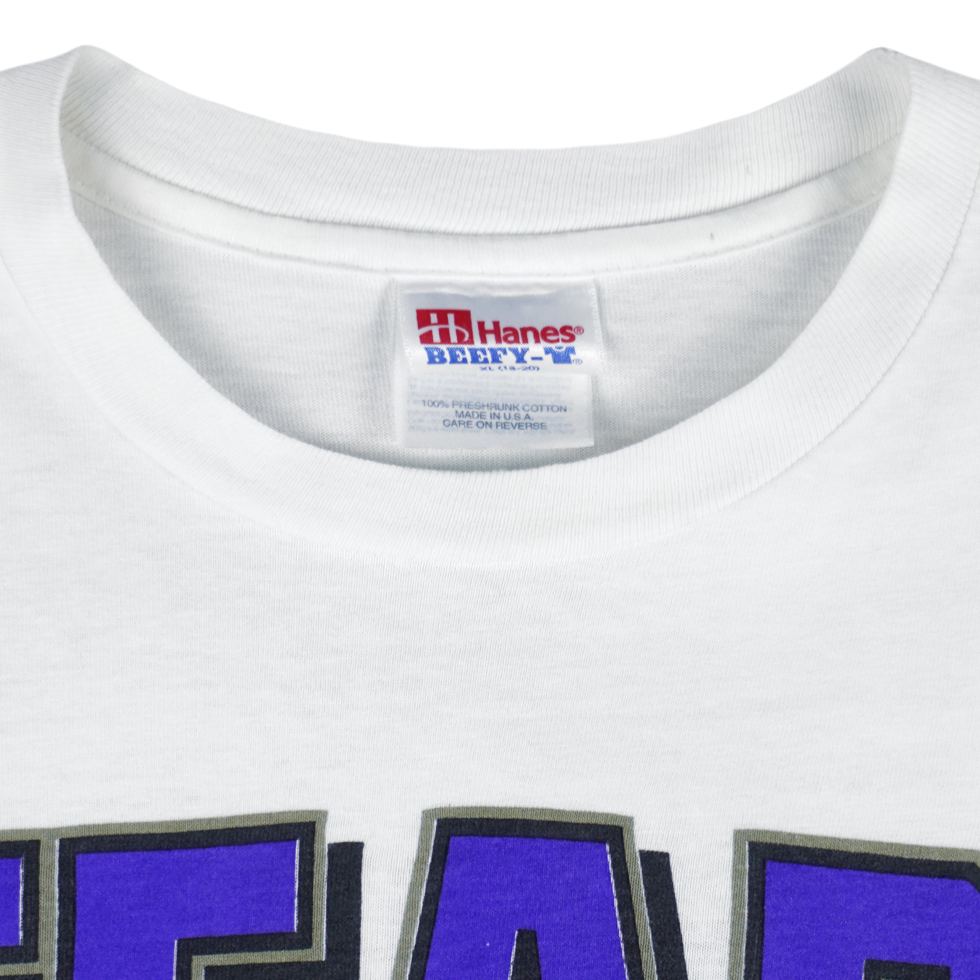 Vintage (Hanes) - Fear Smells And I Can Smell Ya! Basketball T-Shirt 1994 X-Large Vintage Retro