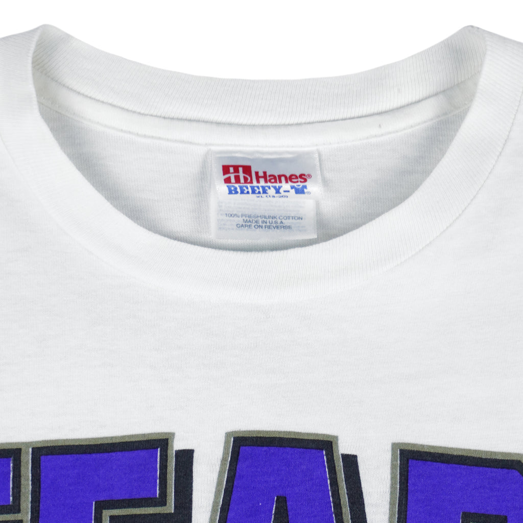 Vintage (Hanes) - Fear Smells And I Can Smell Ya! Basketball T-Shirt 1994 X-Large Vintage Retro