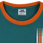 NFL (Tee Jays) - Green Miami Dolphins T-Shirt 1990s Large Vintage Retro football