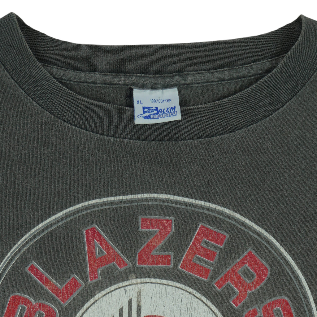 NBA (Salem) - Portland Trail Blazers Conference Champions T-Shirt 1990 X-Large Vintage Retro Basketball