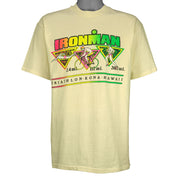 Vintage (Hanes) - Ironman Triathlon, Kona Hawaii T-Shirt 1980s X-Large vintage retro