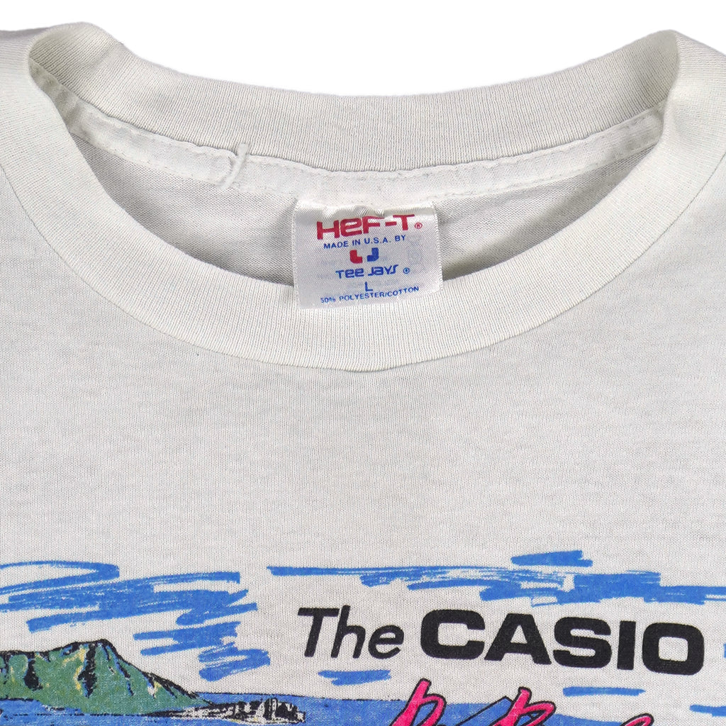 Vintage (Tee Jays) - Casio Pro Bowl Super Series T-Shirt 1990s Large vintage retro