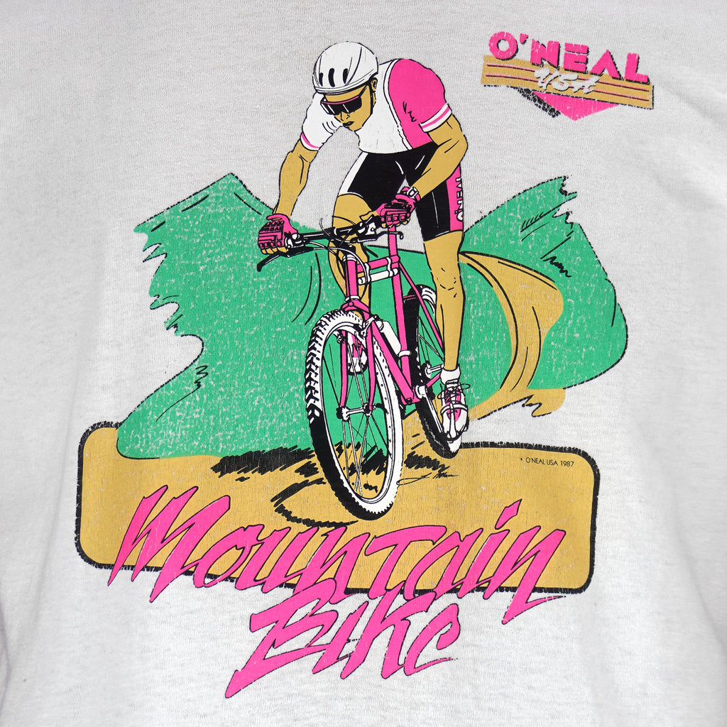 Vintage (Stedman) - O'Neal Mountain Bikes T-Shirt 1987 Medium vintage retro