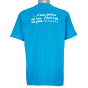Vintage (Hanes) - Run For The Son Christian T-Shirt 1990s X-Large Vintage retro