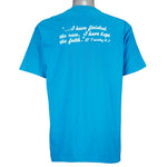 Vintage (Hanes) - Run For The Son Christian T-Shirt 1990s X-Large Vintage retro