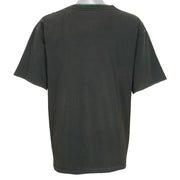 NBA (Salem) - Black Boston Celtics Spell-Out T-Shirt 1990s X-Large Vintage Retro Basketball