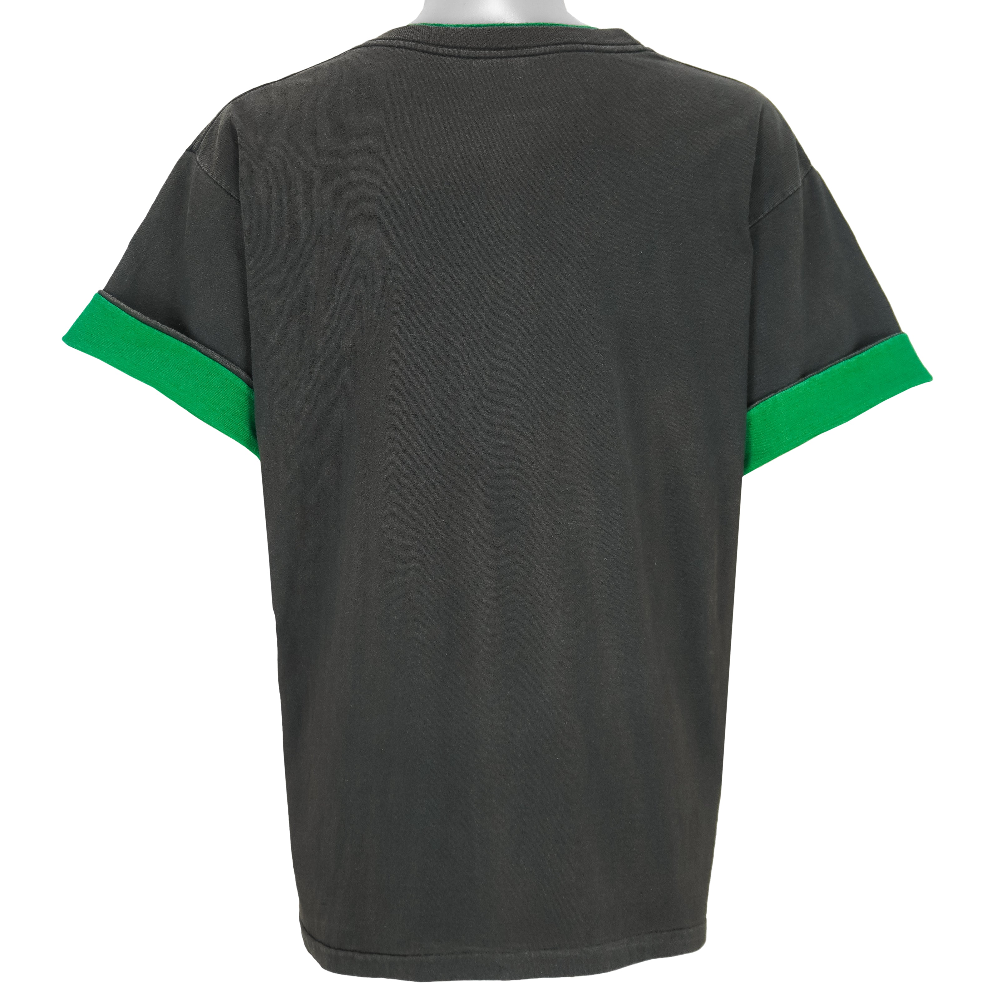 NBA (Salem) - Black Boston Celtics Spell-Out T-Shirt 1990s X-Large Vintage Retro Basketball