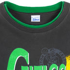 NBA (Salem) - Black Boston Celtics Spell-Out T-Shirt 1990s X-Large