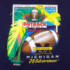 NCAA (Gildan) - Michigan Wolverines Outback Bowl T-Shirt 2003 XX-Large