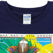 NCAA (Gildan) - Michigan Wolverines Outback Bowl T-Shirt 2003 XX-Large
