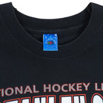 NHL (Fruit Of The Loom)- Stanley Cup Canucks vs Rangers Tickets T-Shirt 1994 X-Large Vintage Retro Hockey