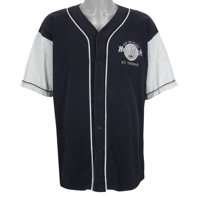 Vintage - Hard Rock Cafe Save The Planet ST. Thomas Jersey 1990s X-Large