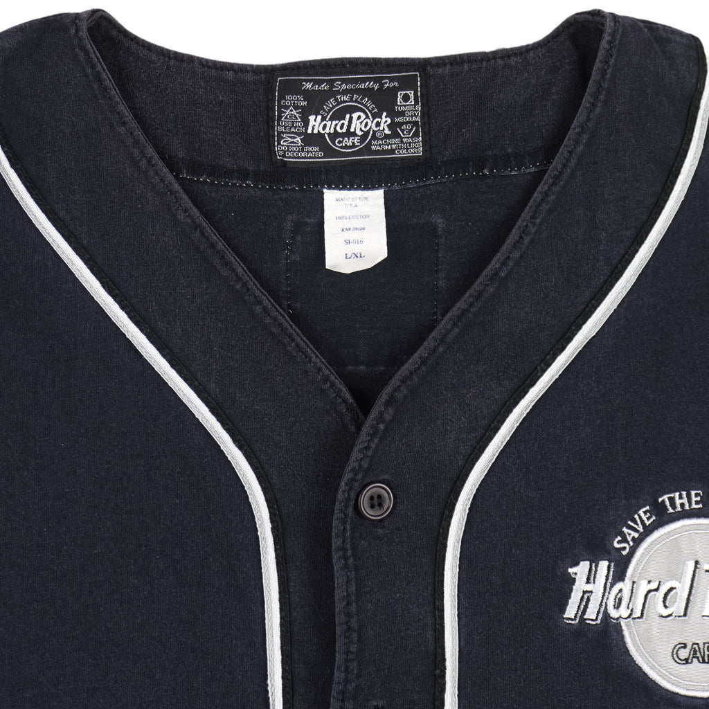 Vintage - Hard Rock Cafe Save The Planet ST. Thomas Baseball Jersey 1990s X-Large