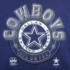 NFL - Dallas Cowboys NFL On Fox T-Shirt 1997 X-Large Vintage Retro Football