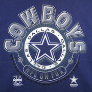 NFL - Dallas Cowboys NFL On Fox T-Shirt 1997 X-Large Vintage Retro Football