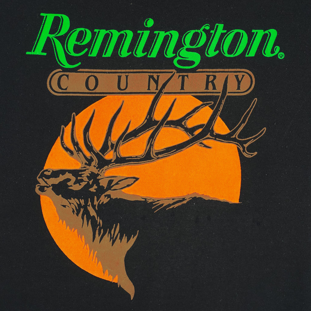 Vintage (Jerzees) - Remington Country Deer Logo T-Shirt 1990 Large