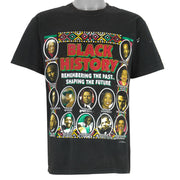 Vintage (Gildan) - Black History Month Rap T-Shirt 1990s Medium Vintage Retro