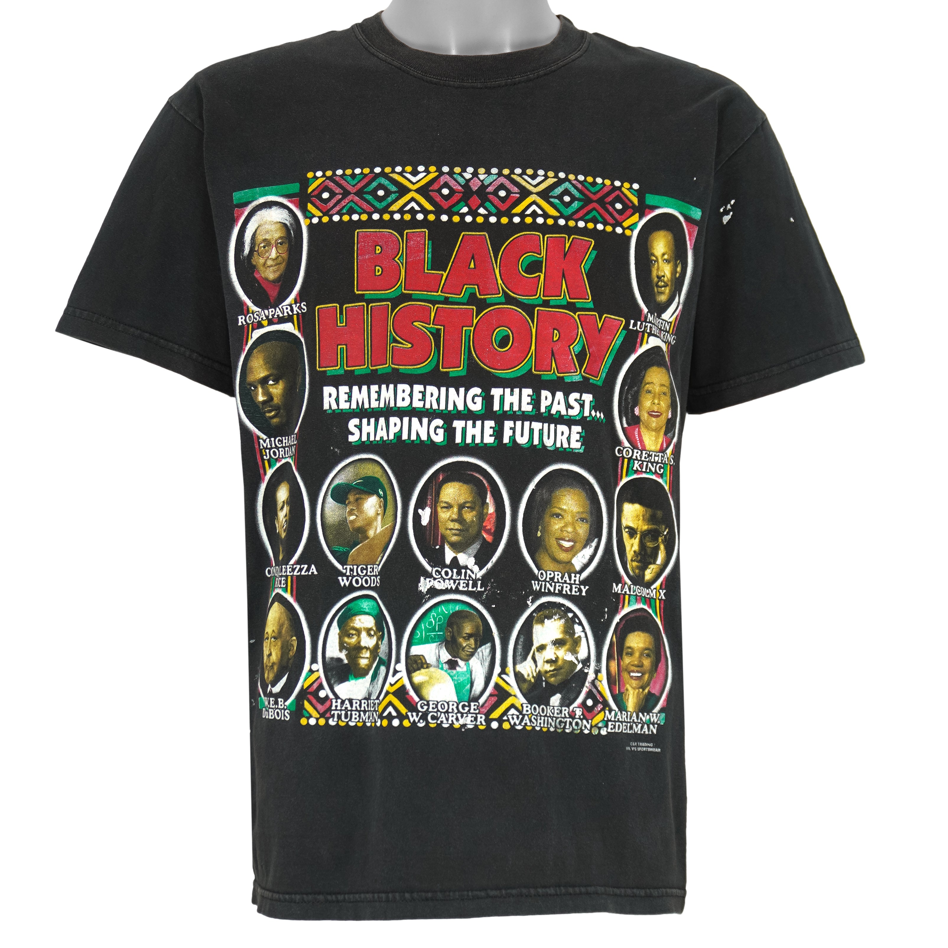 Vintage (Gildan) - Black History Month Rap T-Shirt 1990s Medium Vintage Retro