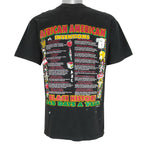 Vintage (Gildan) - Black History Month Rap T-Shirt 1990s Medium Vintage Retro