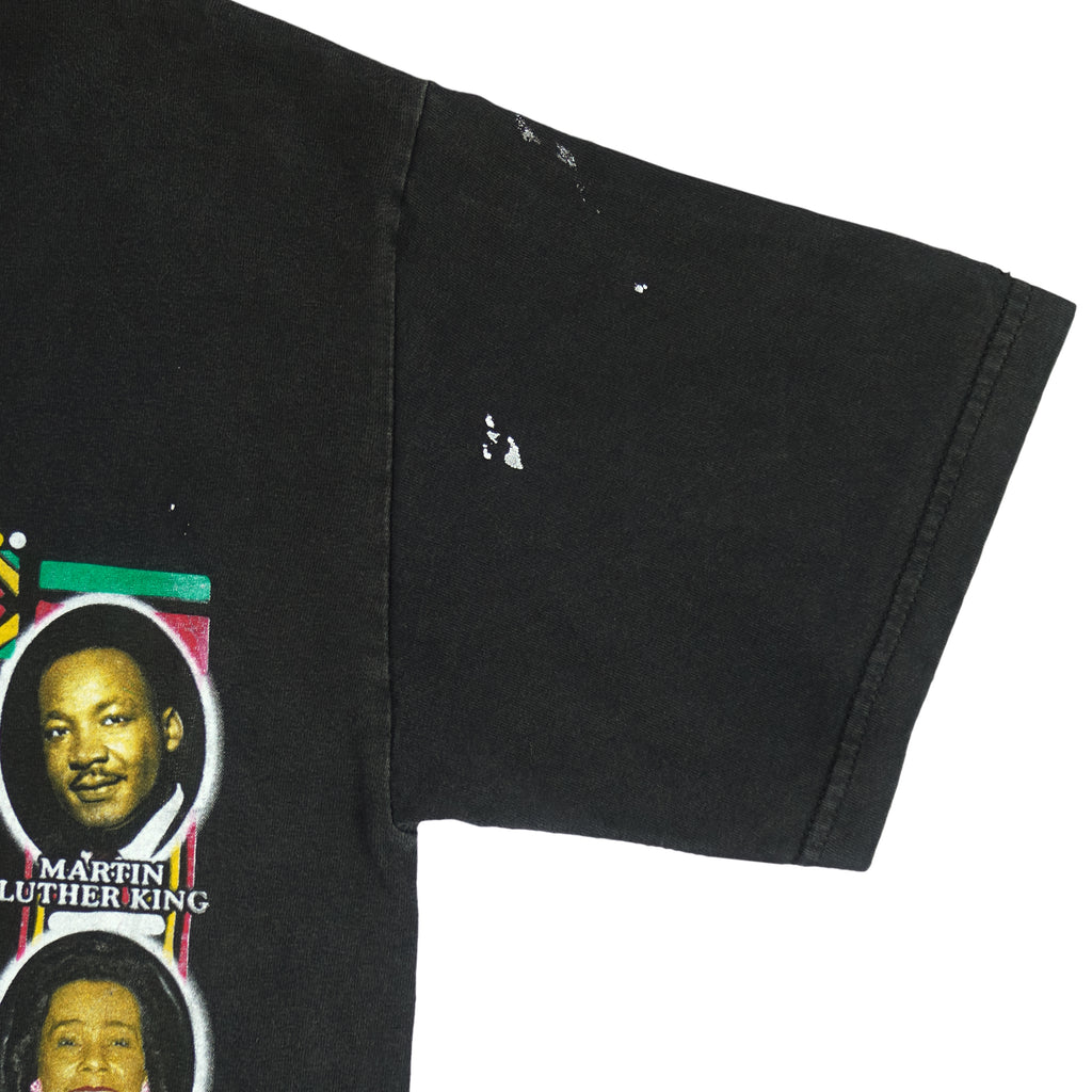 Vintage (Gildan) - Black History Month Rap T-Shirt 1990s Medium Vintage Retro