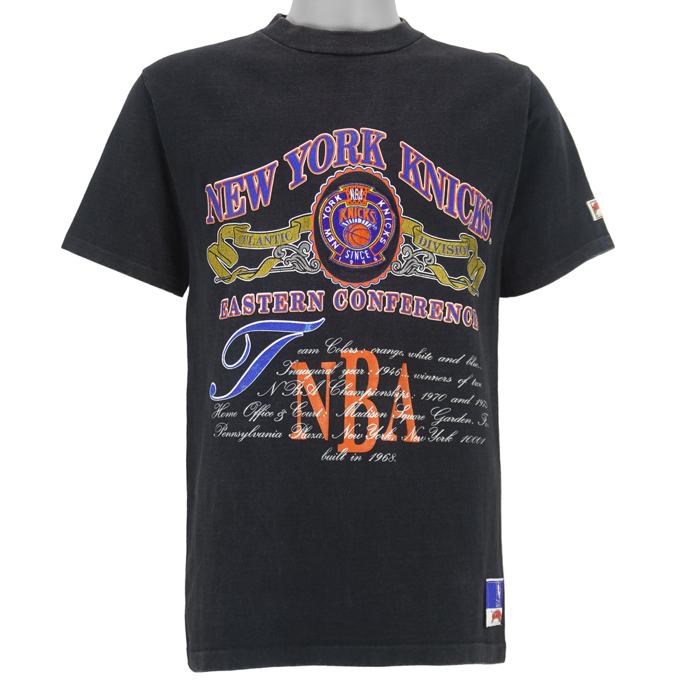 Nutmeg - New York Knicks Eastern Conference T-Shirt 1990s Large Vintage Retro Basketball