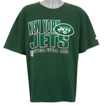 Starter - New York Jets Big Logo T-Shirt 1990s X-Large