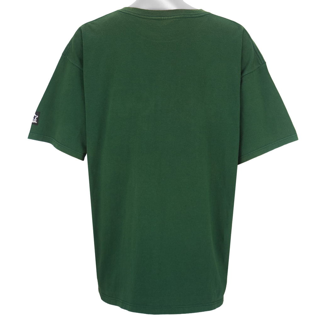 Starter - New York Jets Big Logo T-Shirt 1990s X-Large Vintage Retro Football