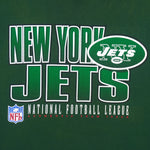 Starter - New York Jets Big Logo T-Shirt 1990s X-Large Vintage Retro Football
