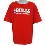 NBA (Champion) - Chicago Bulls Basketball Spell-Out T-Shirt 1990s XX-Large