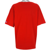 NBA (Champion) - Chicago Bulls Basketball Spell-Out T-Shirt 1990s XX-Large Vintage Retro Basketball
