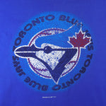 Starter - Toronto Blue Jays Big Logo T-Shirt 1993 Large Vintage Retro Baseball