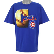 MLB (Lee) - Chicago Cubs Big Logo T-Shirt 1996 X-Large Vintage Retro Baseball