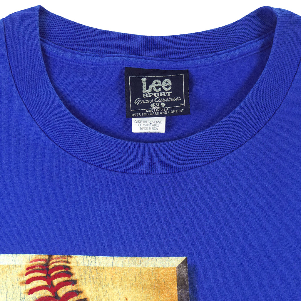 MLB (Lee) - Chicago Cubs Big Logo T-Shirt 1996 X-Large Vintage Retro Baseball