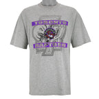 NBA - Toronto Raptors Spell-Out T-Shirt 1990s X-Large Vintage Retro Basketball