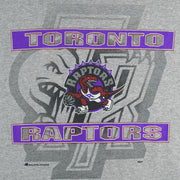 NBA - Toronto Raptors Spell-Out T-Shirt 1990s X-Large Vintage Retro Basketball