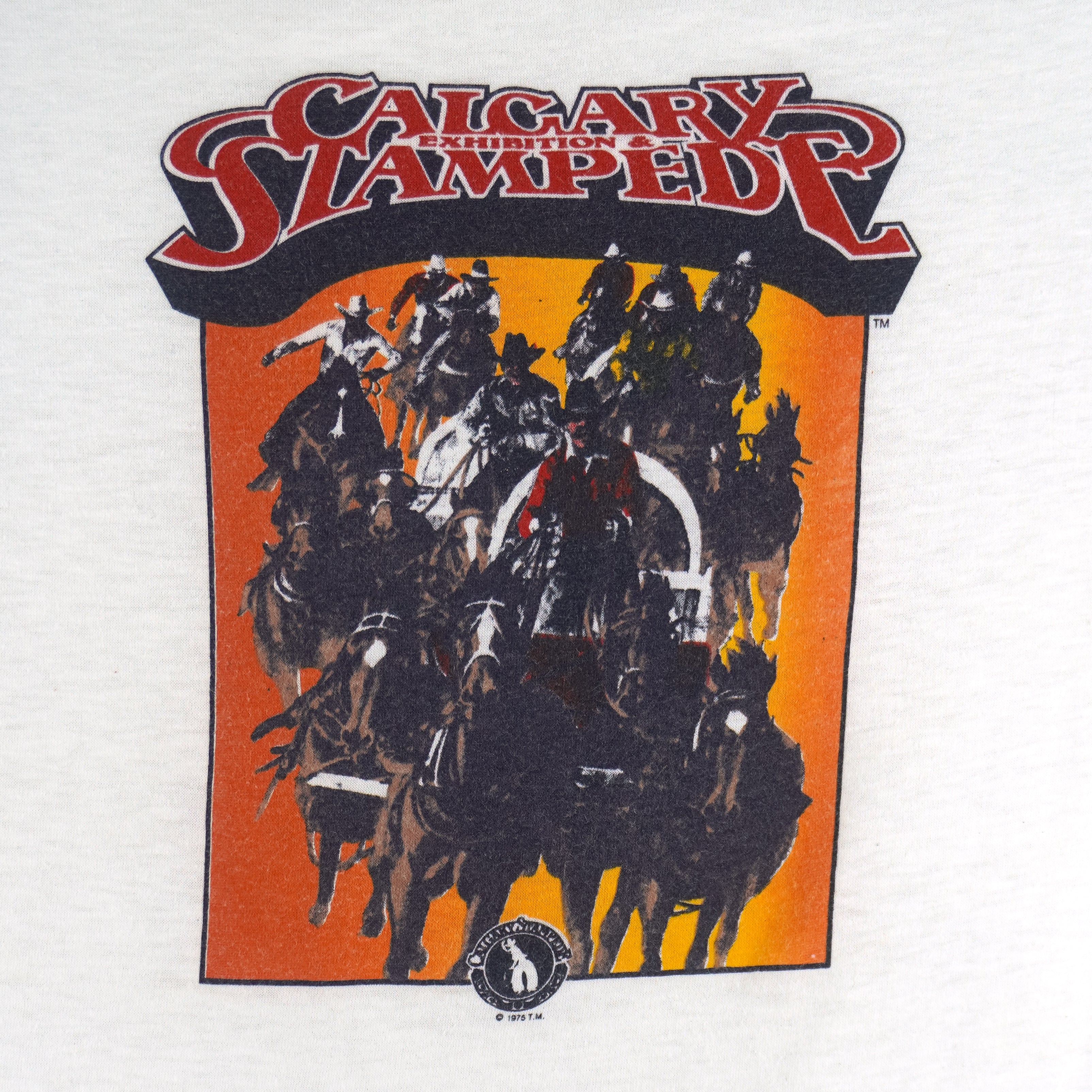 Vintage (Penmans) - Calgary Exhibition & Stampede T-Shirt 1975 Medium Vintage Retro