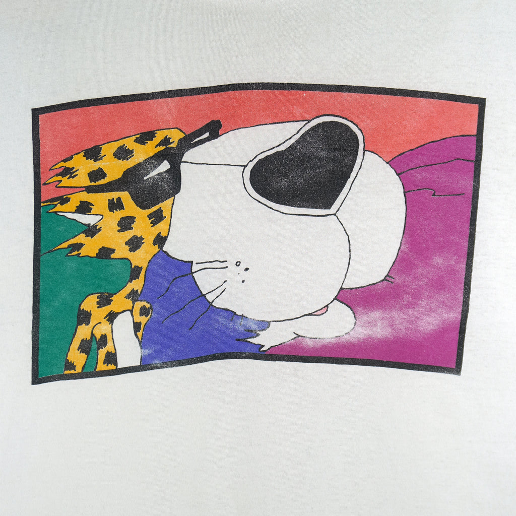 Vintage -Chester Cheetah Colorful T-Shirt 1990s Large Vintage Retro