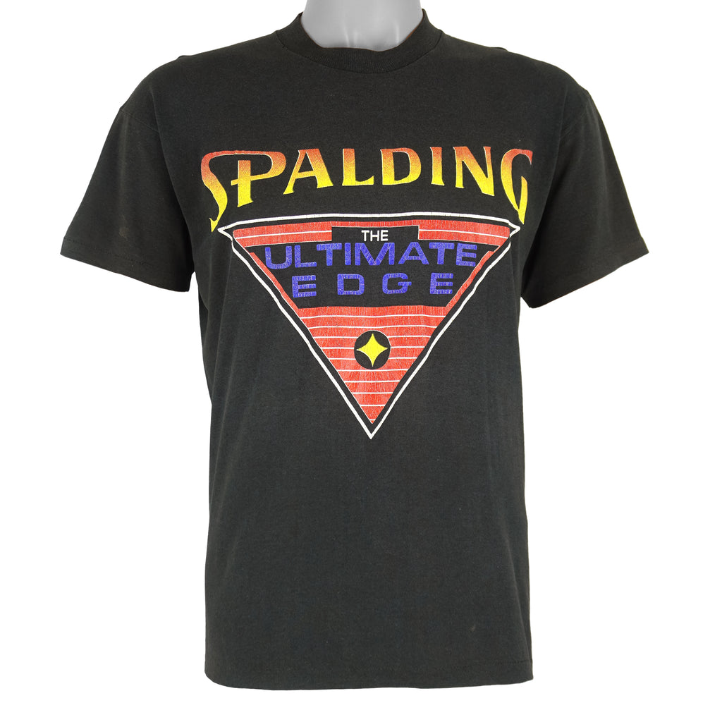 Vintage (Spalding) - Spalding Ultimate Edge Spell-Out T-Shirt 1980s Large Vintage Retro