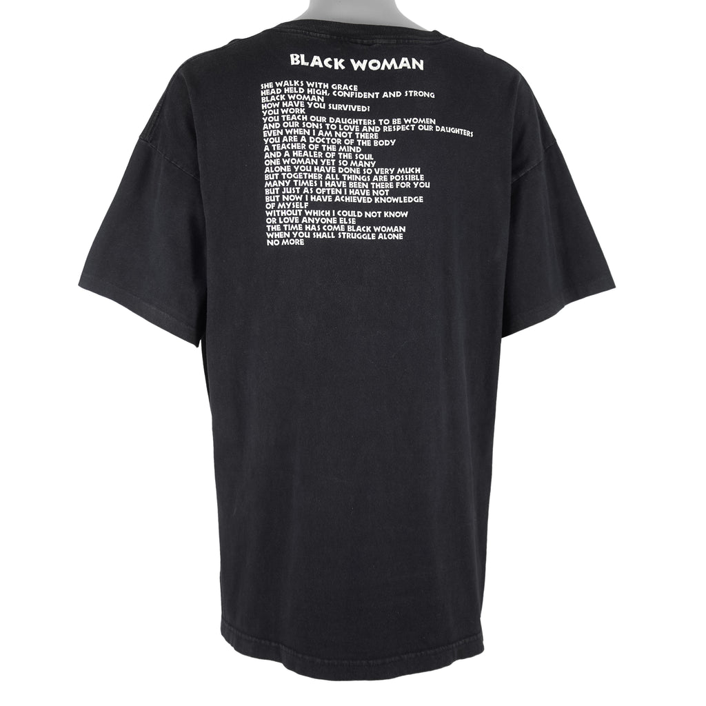 Vintage (Murina) - Love, Respect & Protect Black Woman 1990s T-Shirt XX-Large Vintage Retro