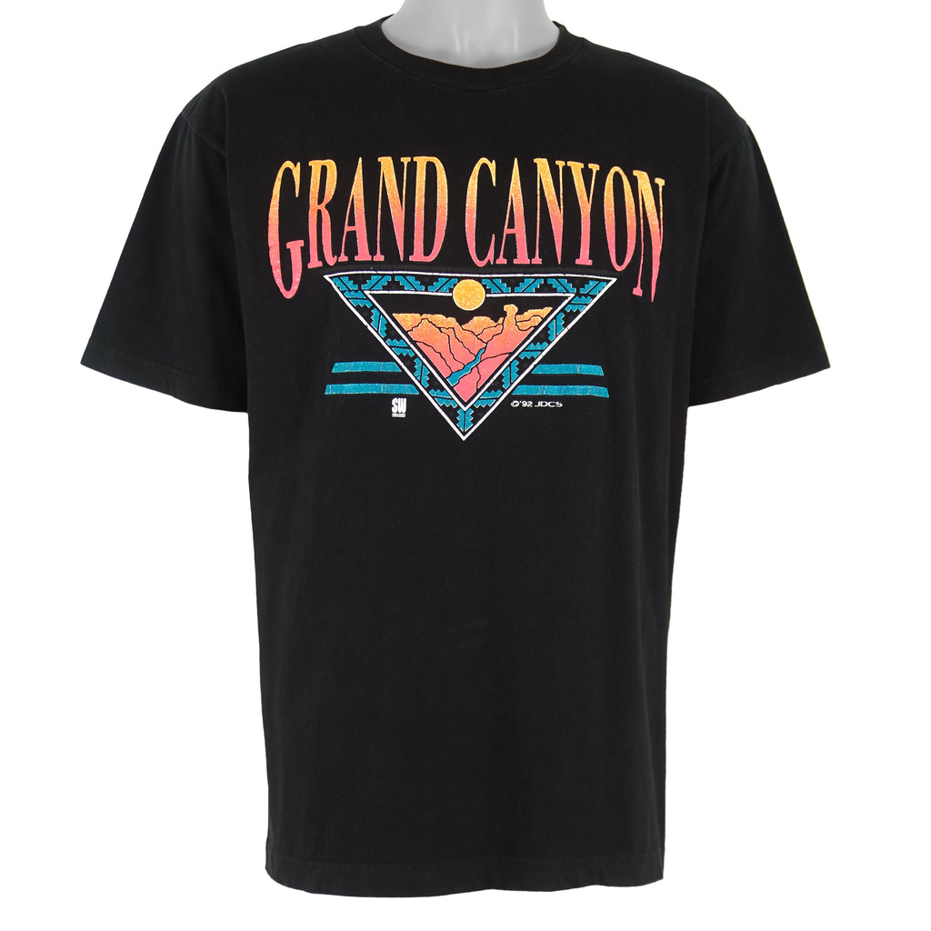 Vintage (SW) - Grand Canyon Spell-Out T-Shirt 1992 Large Vintage Retro