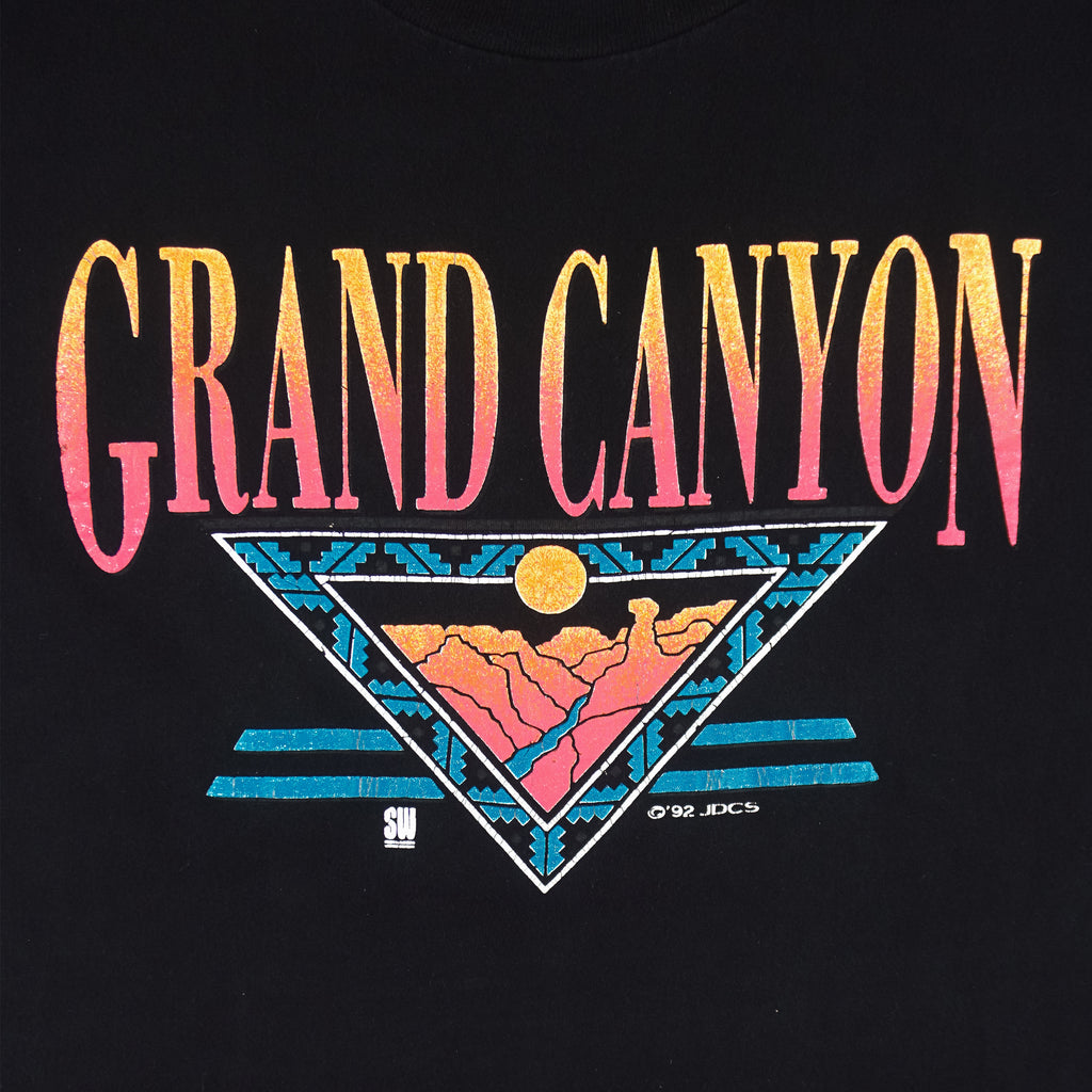 Vintage (SW) - Grand Canyon Spell-Out T-Shirt 1992 Large Vintage Retro