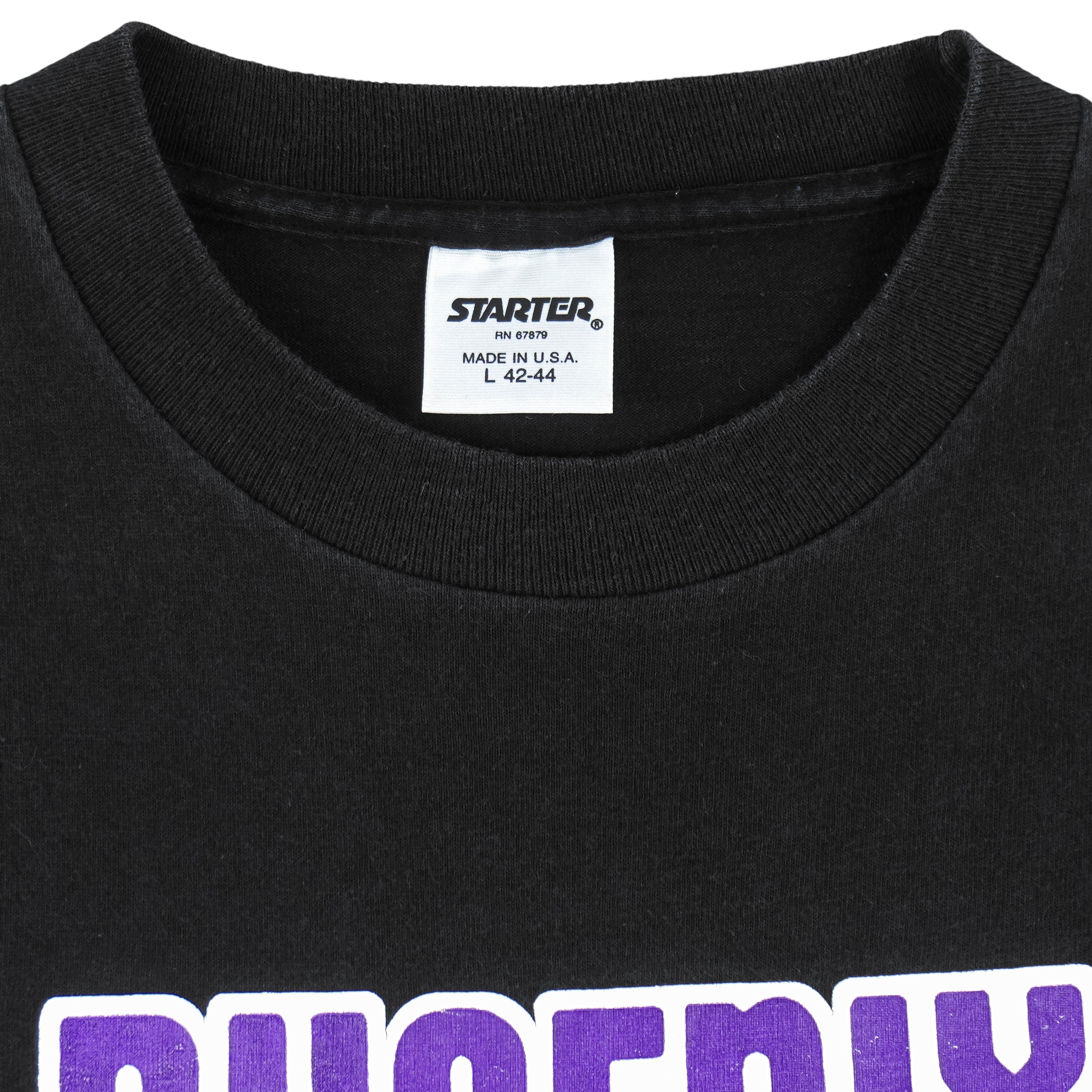 Starter - Phoenix Suns Big Logo T-Shirt 1990s Large Vintage Retro Basketball