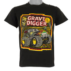 Vintage (Hef-T) - Dennis Anderson's Grave Digger T-Shirt 1990s Small Vintage Retro