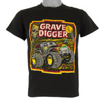 Vintage (Hef-T) - Dennis Anderson's Grave Digger T-Shirt 1990s Small Vintage Retro
