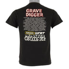 Vintage (Hef-T) - Dennis Anderson's Grave Digger T-Shirt 1990s Small Vintage Retro