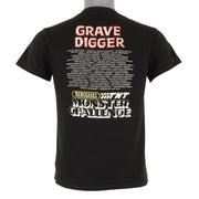 Vintage (Hef-T) - Dennis Anderson's Grave Digger T-Shirt 1990s Small Vintage Retro